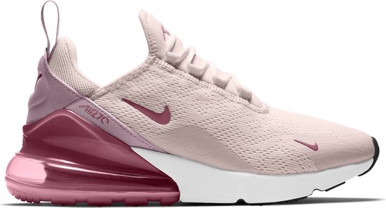 Baskets pour femmes Nike W Air Max 270 pour Femme - Barely Rose/ Vintage Wine-Elemental Rose - White - Taille 40,5