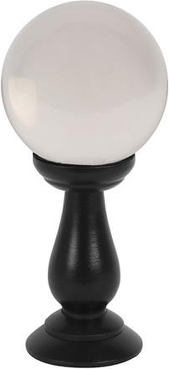 Something Different - Clear Small on Wooden Stand Kristallen bol - Transparant
