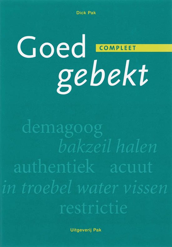 Goed gebekt