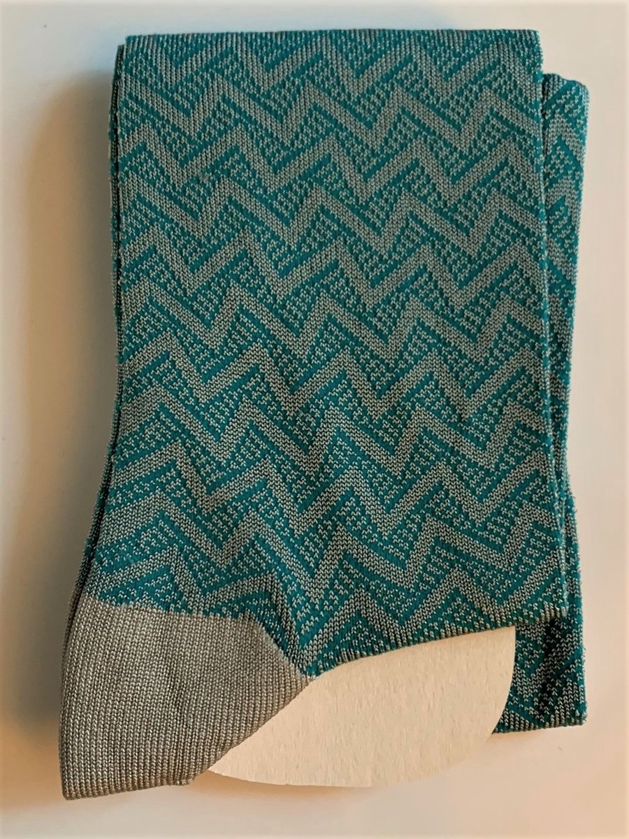 Happy socks, Nylon, 3 pack, lang tot onder de knie, maat 39-41, Turquoise
