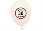 Ballonnen 30 - verjaardag - happy birthday