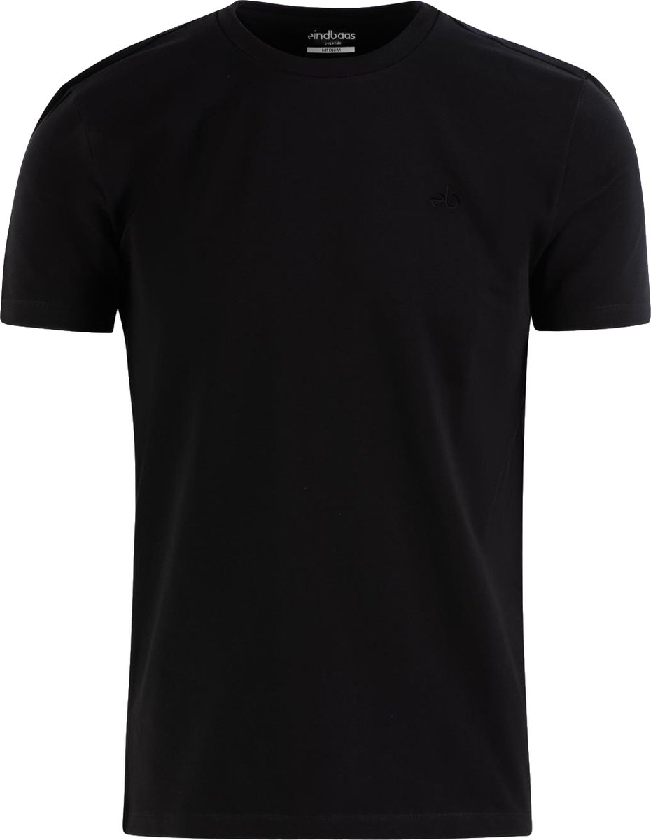 Legend T-Shirt - Slim fit - eindbaas - Black/Black - Maat S