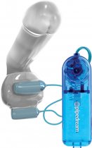 Pipedream  | Classix Dual Vibrating Ball Teaser (Blue/Clear)