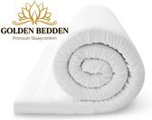 Golden Bedden - 160/200/7 - koudschuim topdekmatras- hr 50 - 7cm hoog - topper - anti allergische wasbare hoes