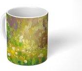 Mok - Kleuren - Bloemen - Zomer - 350 ML - Beker