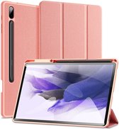 Dux Ducis - Tablet Hoes geschikt voor Samsung Galaxy Tab S8 Plus - Domo Book Case - Roze