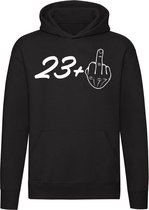 24 jaar hoodie | verjaardag | feest | unisex | trui | sweater | hoodie | capuchon