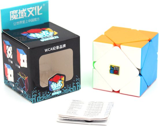 MoYu Skewb Speedcube - Stickerless - Draai kubus puzzel - Magic Cube