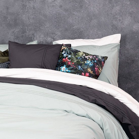 Buymax® Dekbedovertrek 135x200 100% Katoen 4-delig Beddengoed Set 135 x 200cm 2 x Kussensloop 80x80cm, ÖKO-TEX Renforcé-dekbedovertrek Set met Ritssluiting
