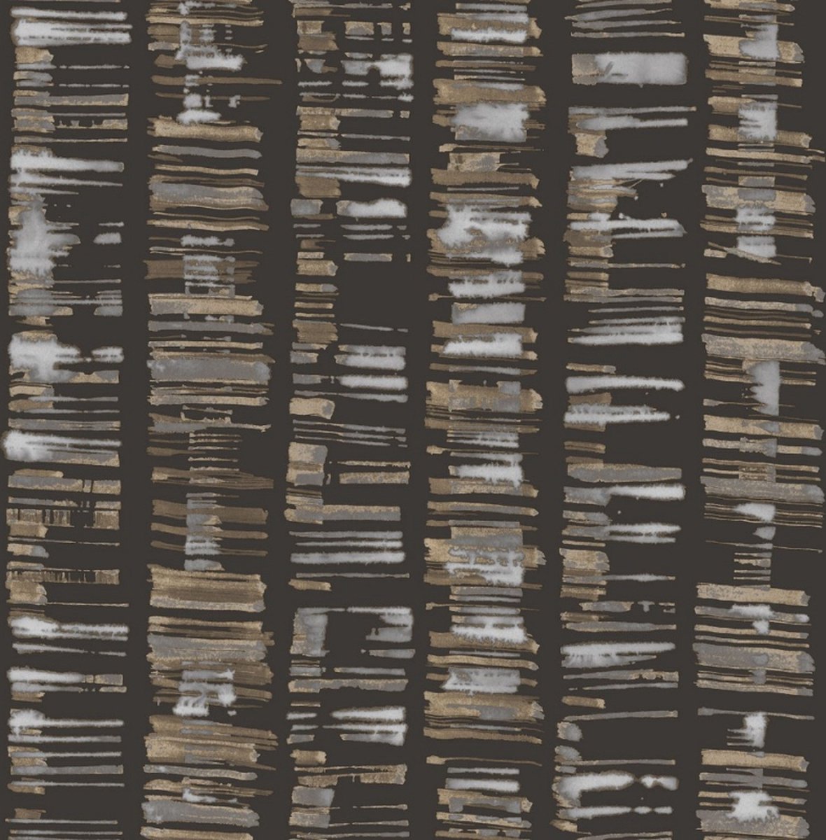 Behang met horizontale abstracte strepen - Behang - Wandbekleding - Wallpaper - Vliesbehang - Bazaar - 0,53 x 10 M.