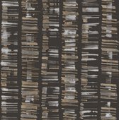 Behang met horizontale abstracte strepen - Behang - Wandbekleding - Wallpaper - Vliesbehang - Bazaar - 0,53 x 10 M.