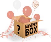 Fissaly® Mystery Decoratie Box – Rose Goud Thema Versiering