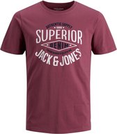 JACK&JONES ESSENTIALS JJELOGO TEE SS O-NECK 2 COL SS22 SN Heren T-Shirt - Maat XS