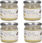 Zoya Goe Pretty - Cacao Butter & Jojoba Oil - 60 gram - 4 pak