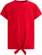 WE Fashion Meisjes T-shirt met structuur
