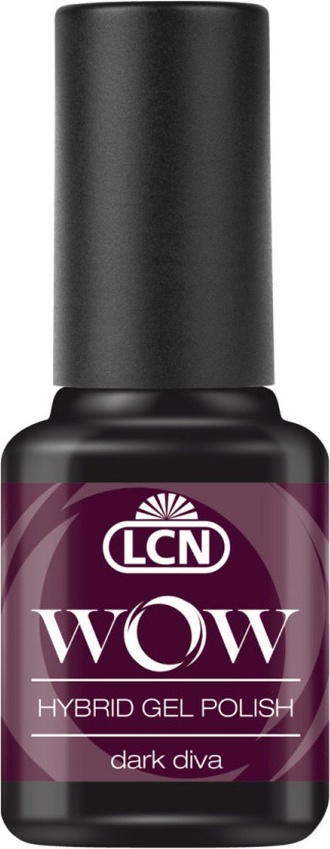 LCN - WOW - Hybride Gelnagellak - Dark Diva - 45077-25 - 8ml - Vegan -