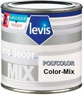 Levis Ferro Decor Lak - Metaallak 2 in 1 ( primer en eindlaag) - RAL 7044 Zijdegrijs - 0,50 L