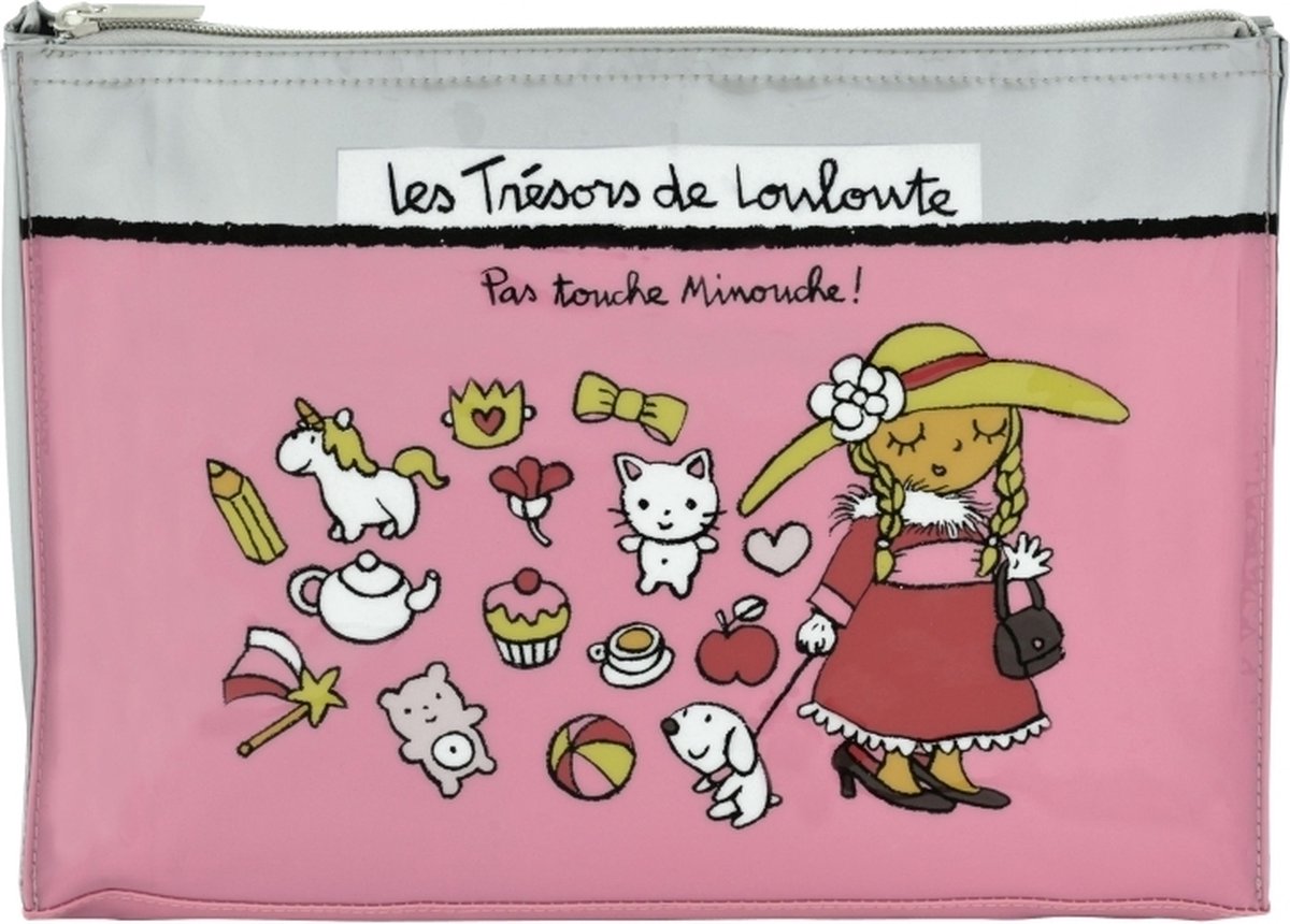 Tasje voor kinderspulletjes - trésors de louloute - Derriere la porte