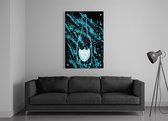 ✅Uniek Dom P x Kek Kunstwerk Acrylic 40x60 cm  - groot - Print op Acrylic schilderij - CUSTOM WALL ART - DOM P - Dom Perignon - (Wanddecoratie woonkamer / slaapkamer / keuken / living room) -