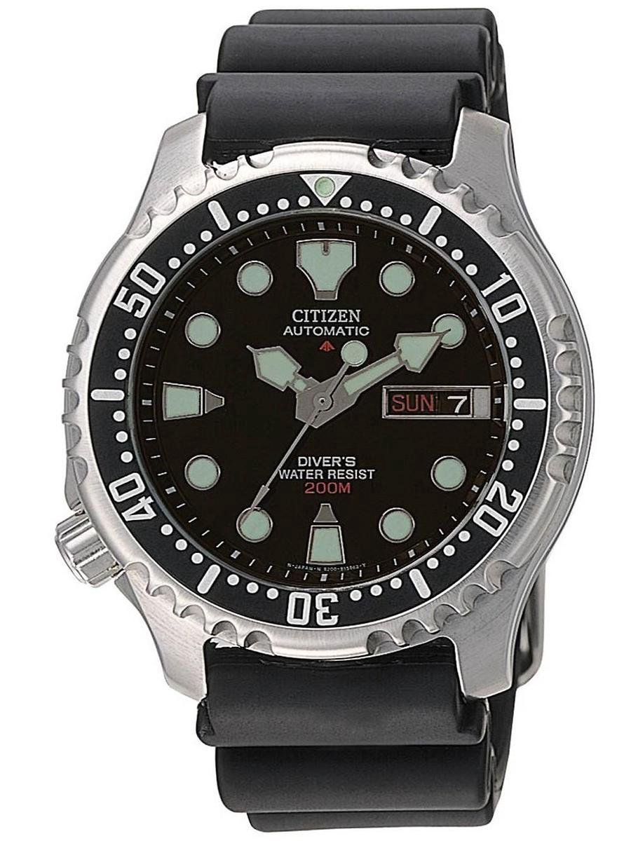 Citizen Promaster NY0040-09EEM Horloge - Rubber - Zwart - Ø 42 mm