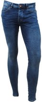 Cars Jeans - Heren Jeans - Super Skinny - Lengte 36 - Stretch - Dust - Dark Used