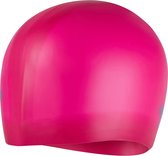 Speedo Junior Long Hair Cap Pink - Bonnet de bain - Taille unique