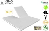 King - Carré - Latex - Split - Topdek - Matras - Rits - 140 x 210cm Dikte 7cm