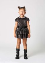 Fluwelen Jurk Grijs, Zuzu Kids, Kinderkleding, Jurk, Meisjes, Meisjes jurk