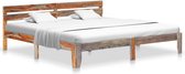 vidaXL Bedframe massief sheeshamhout 200x200 cm