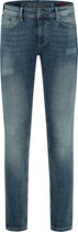 Purewhite - Jone 817 Distressed Heren Skinny Fit   Jeans  - Blauw - Maat 31