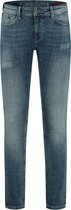 Purewhite - Jone 817 Distressed Heren Skinny Fit   Jeans  - Blauw - Maat 29