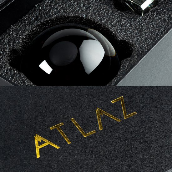 ATLAZ Kristallen Prisma 15 CM & Bol 8 CM Incl. Houder, Microvezeldoek & Opbergtas - Lensbal - Fotografie & Decoratie - ATLAZ®