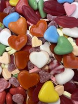 Valentijn snoep mix 900 gram - hartjes snoep - Valentijnsdag - voor hem - Moederdag - decoratie - Valentijn cadeautje voor haar - snoep - snoepmix - geschenk - snoepgoed - love - liefdes cadeau - jubileum