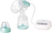 Saro Borstkolf - Borstkolven - Draagbare - Draadloze - Elektrische - Comfortabel - Handsfree Borstkolf - Elektrische Borstkolf Met Fles 150 ML Groen