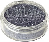Chloïs Glitter Black Grey 10 ml - Chloïs Cosmetics - Chloïs Glittertattoo - Cosmetische glitter geschikt voor Glittertattoo, Make-up, Facepaint, Bodypaint, Nailart - 1 x 10 ml