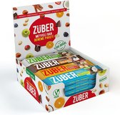 Züber Fruitreep- Mix Pakket- Vegan - Gluten Vrij - Vezelrijk - 12 Stuks