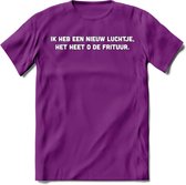 Nieuw Luchtje - Snack T-Shirt | Grappig Verjaardag Kleding Cadeau | Eten En Snoep Shirt | Dames - Heren - Unisex Tshirt | - Paars - XL