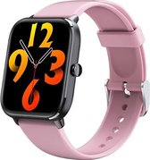 Fitgreat Grand 7 - Smartwatch- Smartwatch Dames - Heren& Kinderen- Roze