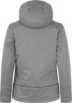 Clique Grayland softshelljas dames antraciet xxl