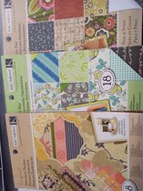 3x speciaal papier blokjes  54 vellen K&Companie