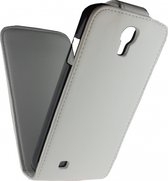 Samsung Galaxy S4 Hoesje - Xccess - Serie - Kunstlederen Flipcase - Wit - Hoesje Geschikt Voor Samsung Galaxy S4