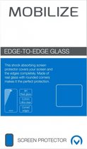 Mobilize Edge To Edge Gehard Glas Ultra-Clear Screenprotector voor Huawei P40 Pro - Zwart