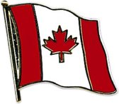 Pin speldje/broche vlag Canada 20 mm - Supporters artiekelen