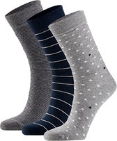 Apollo | Dames sokken van biologisch katoen | 6-Paar Grijs | Maat 35/38 | Sokken dames 35|38 | Bio-Katoen | Duurzaam