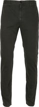 Alberto - Rob T400 Dynamic Chino Donkergroen - Slim-fit - Chino Heren maat W 34 - L 34