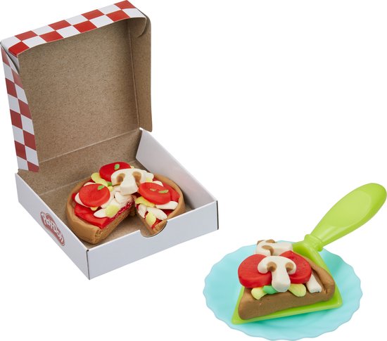 Play-Doh Pizza Oven Speelset - Boetseerklei - Inclusief 6 Play-Doh potjes - Knutselen voor kinderen