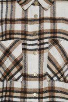 Noisy may Blouse Nmflanny Semi Cropped Shirt Bg 27019732 Beaver Fur/black/bdb Dames Maat - S