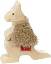 Houten speelfiguur kangaroo - Sigikid [3 jaar +]