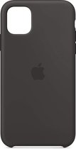 Apple iPhone 11 hoesje - Zwart - Siliconen