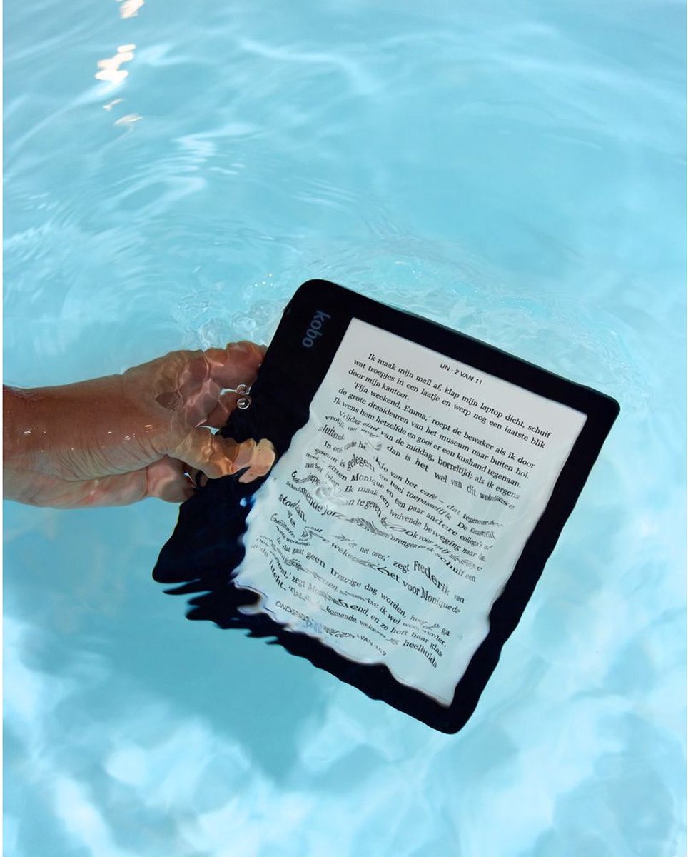 Compact en Lichte e-reader om comfortabel lezen, zelfs in direct zonlicht